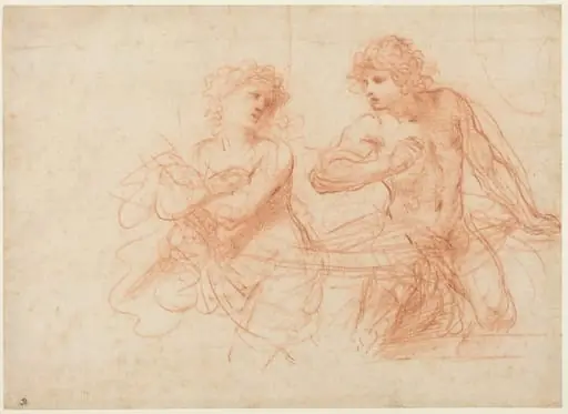 Amnon and Tamar, by Guercino