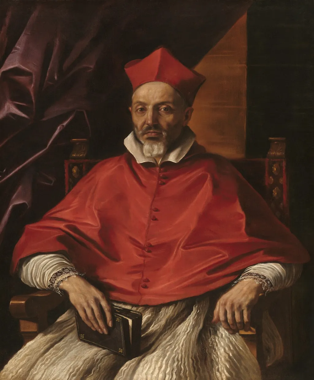 Cardinal Francesco Cennini, by Guercino, oil, 1625