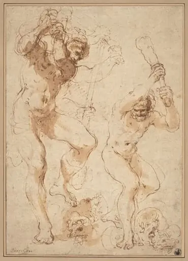 Hercules Slaying the Hydra, by Guercino