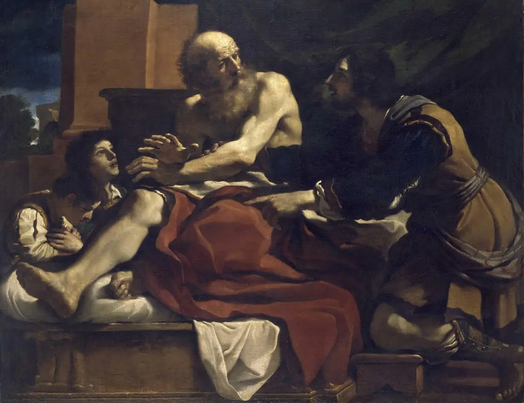 Jacob Blessing the Sons of Joseph, by Guercino