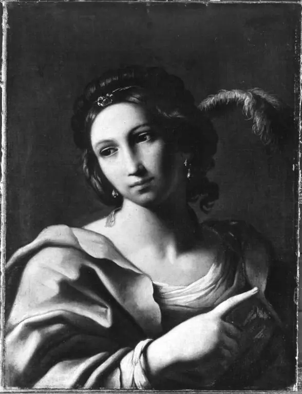 Portrait of a Woman, by Guercino