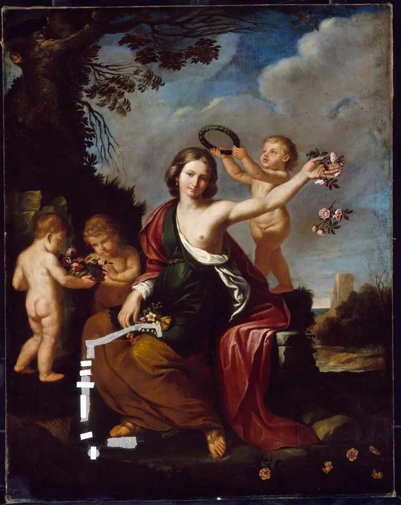 Primavera, by Guercino