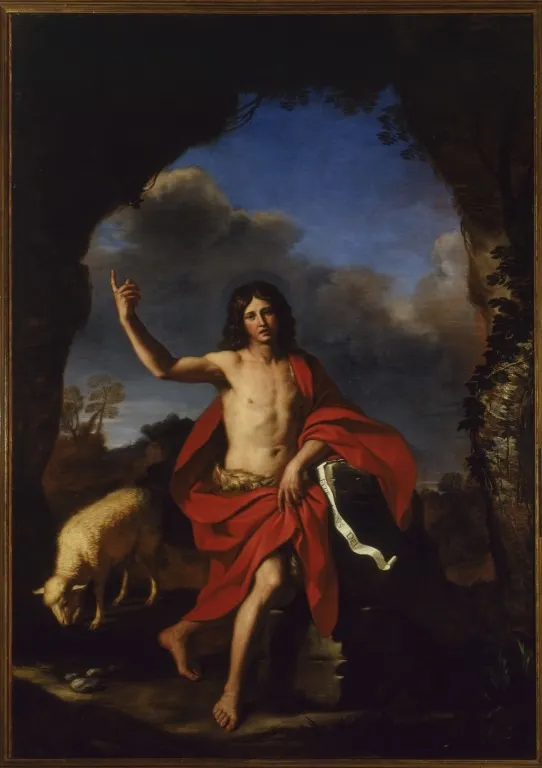 Saint John the Baptist, by Guercino