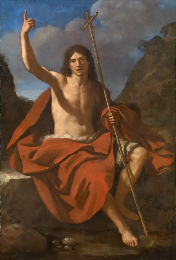 St. John the Baptist, by Guercino