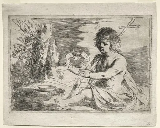 St. John the Baptist, by Guercino