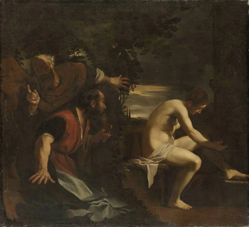 Susanna and the Elders, by Guercino