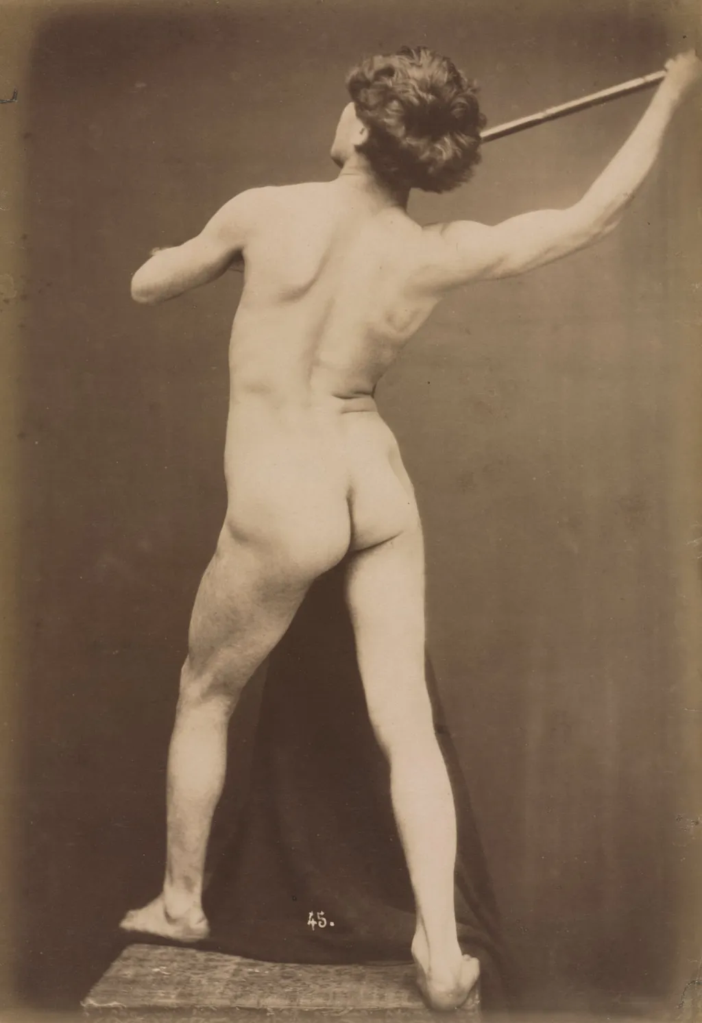 Male Nude, by Guglielmo Marconi, 1872