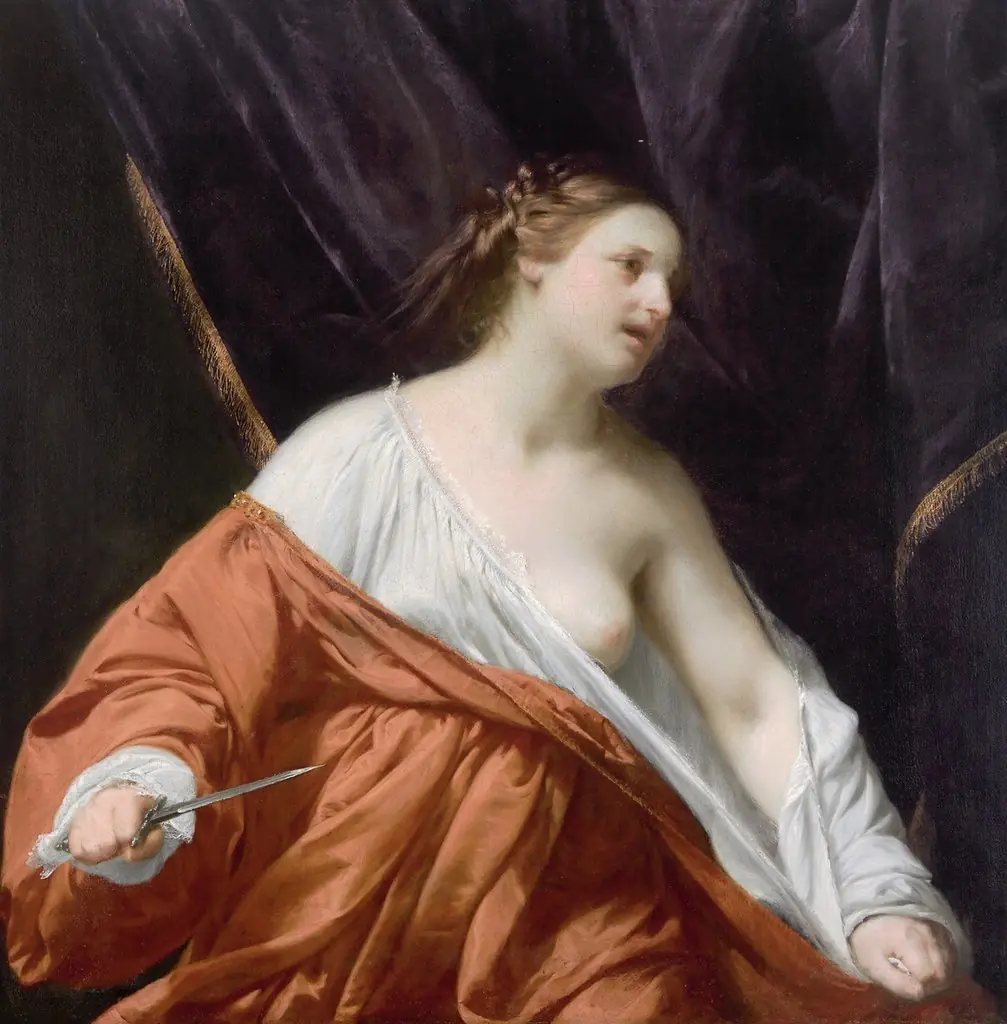 La Mort de Lucrèce, by Guido Cagnacci