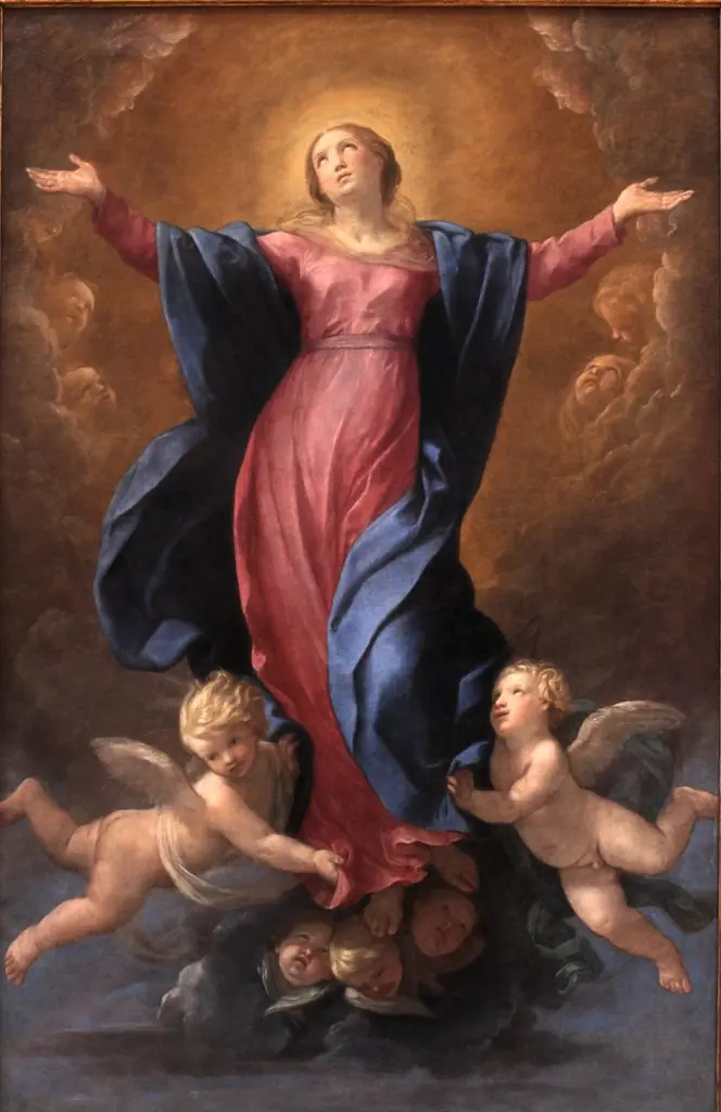 Assumption of the Virgin, by Guido Reni