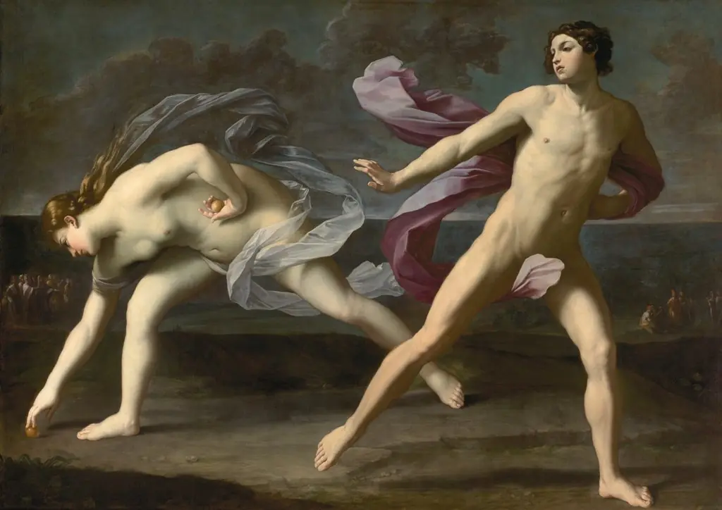 Hippomenes and Atalanta, by Guido Reni