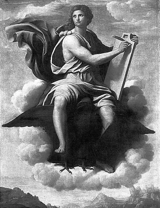 Johannes der Evangelist, by Guido Reni, paint