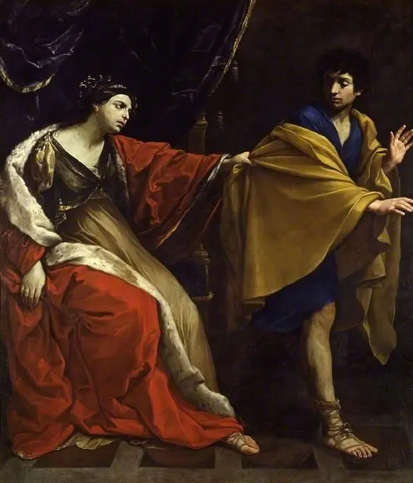 Joseph and Potiphar's wife, by Guido Reni