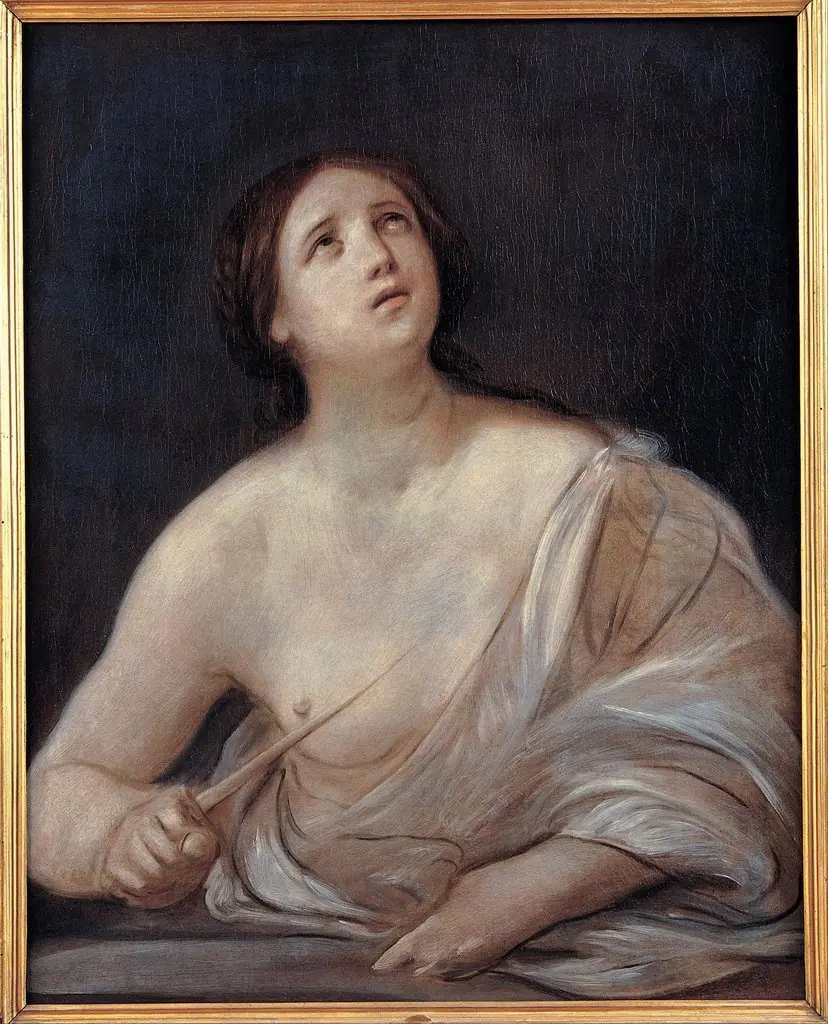 Lucretia, by Guido Reni
