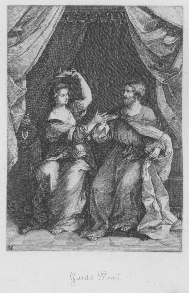 Ninus übergibt der Semiramis seine Krone, by Guido Reni