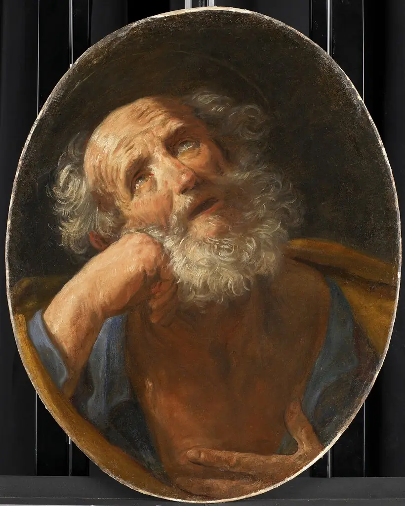 Penitent Saint Peter, by Guido Reni