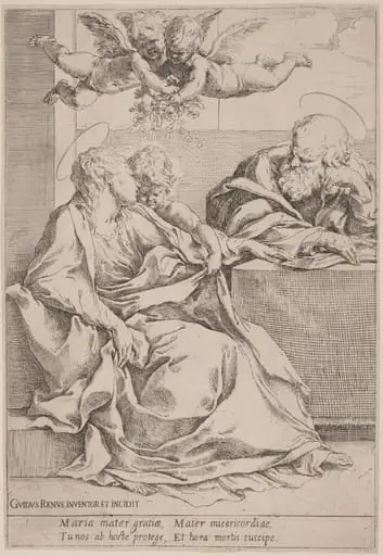 The Holy Family, by Guido Reni
