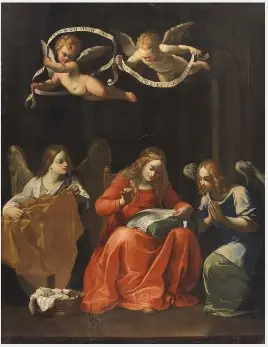 The Virgin Sewing or the Virgin of the Annunciation, by Guido Reni