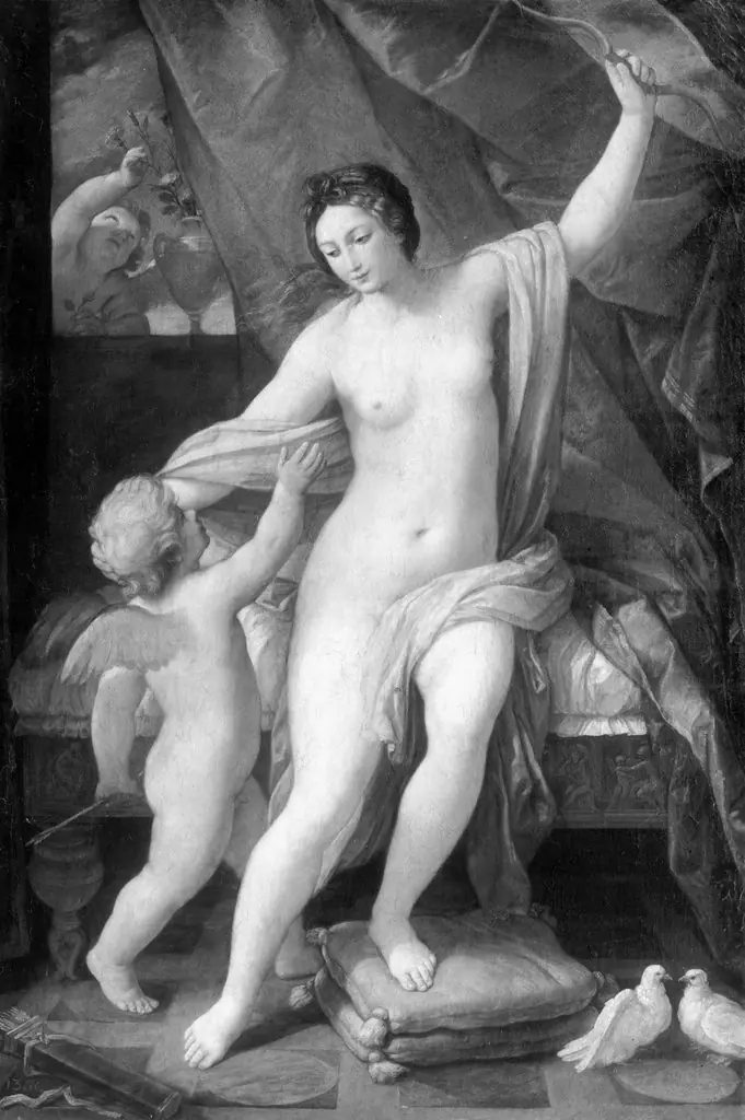 Venus and Cupid, by Guido Reni