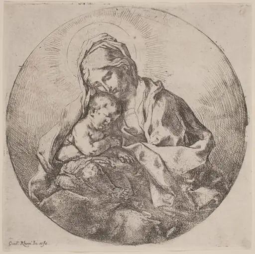 Virgin and Child, by Guido Reni
