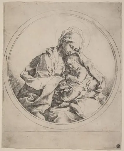 Virgin and Child, by Guido Reni