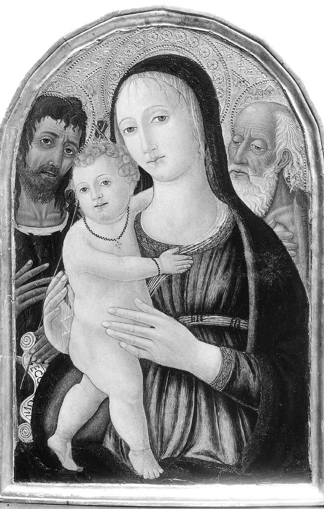 Virgin and Child with Saints Jerome and John the Baptist