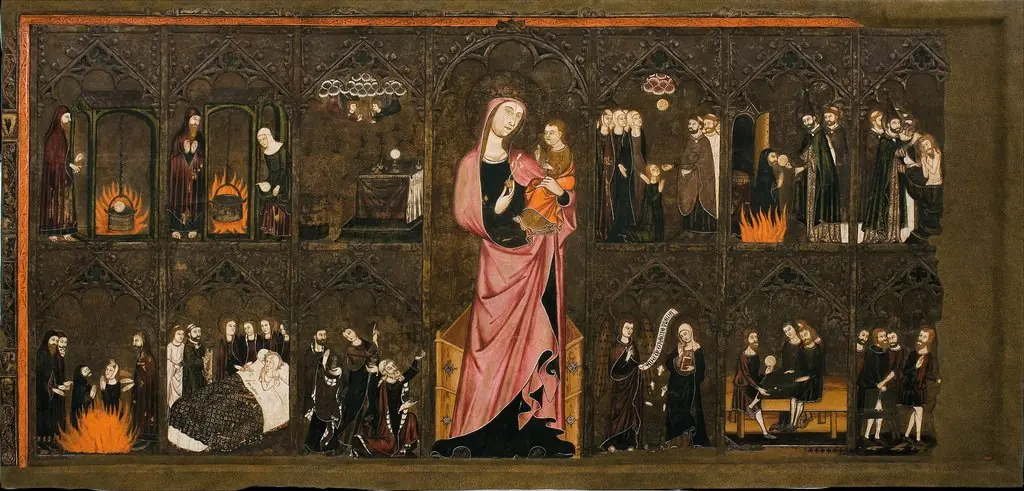 Altar frontal of the Corpus Christi, by Guillem Seguer