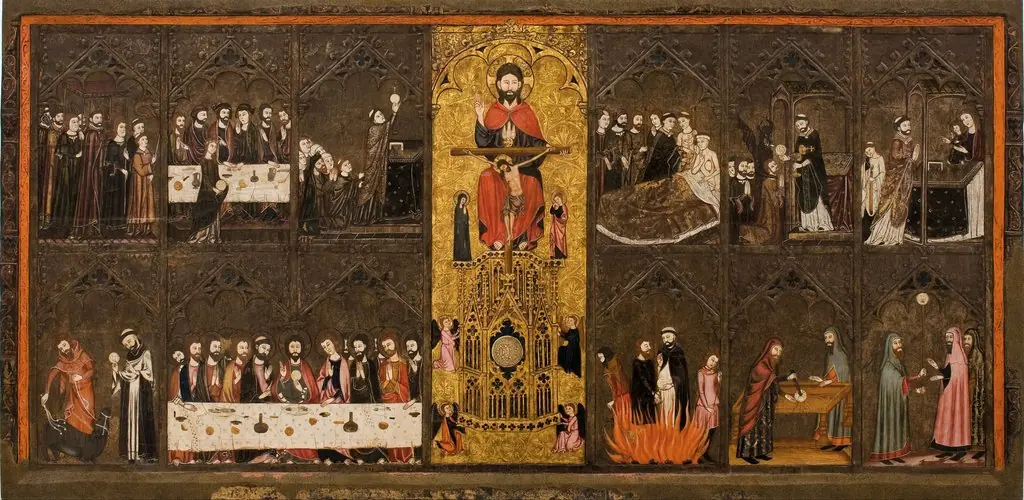 Altarpiece of the Corpus Christi, by Guillem Seguer