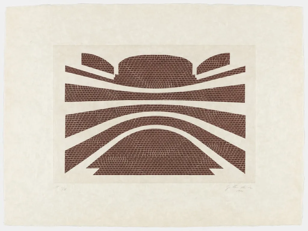 Untitled, by Guillermo Kuitca, ink, 1997
