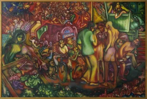 City for Sale, by Gulammohammed Sheikh