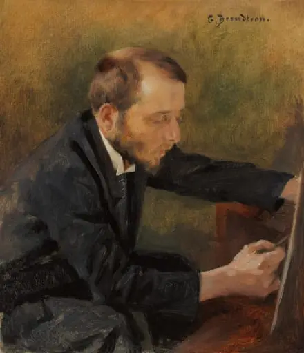 Eero Järnefeltin muotokuva, by Gunnar Berndtson