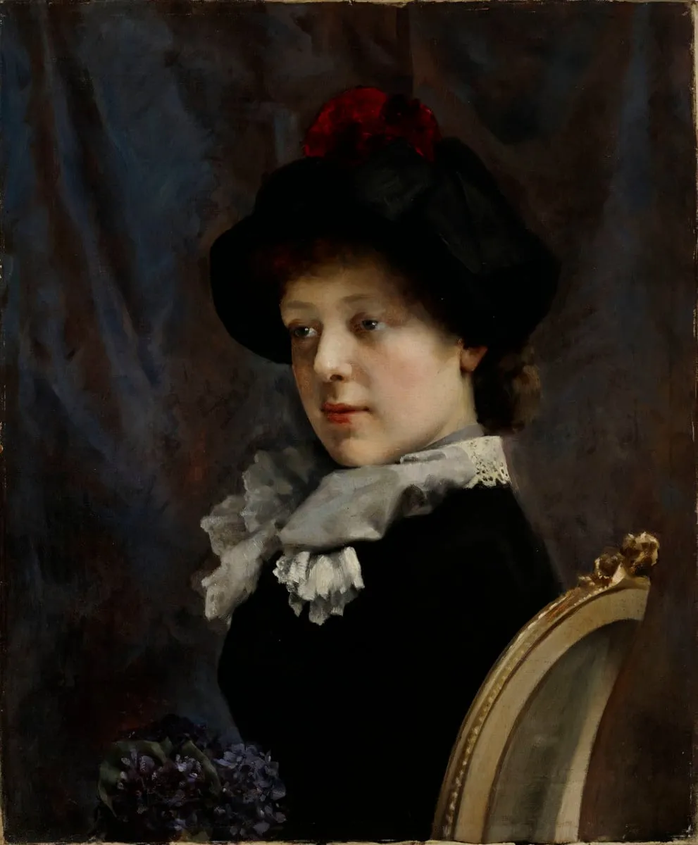Naisen muotokuva, by Gunnar Berndtson, unspecified