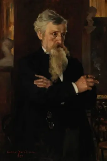 Päätoimittaja August Schaumanin muotokuva, by Gunnar Berndtson