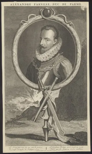 Portrait of Alexander Farnese, Duke of Parma, by Gunst Pieter van, 1650