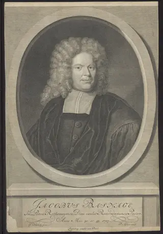 Portrait of J. Basnage, [Walloon minister and historian], by Gunst Pieter van