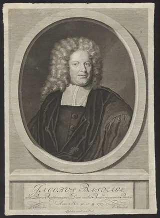 Portrait of Jacobus Basnage, Walloon minister and historian, by Gunst Pieter van, 1650