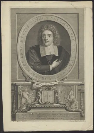 Portrait of Salomon van Til, Theologian, by Gunst Pieter van