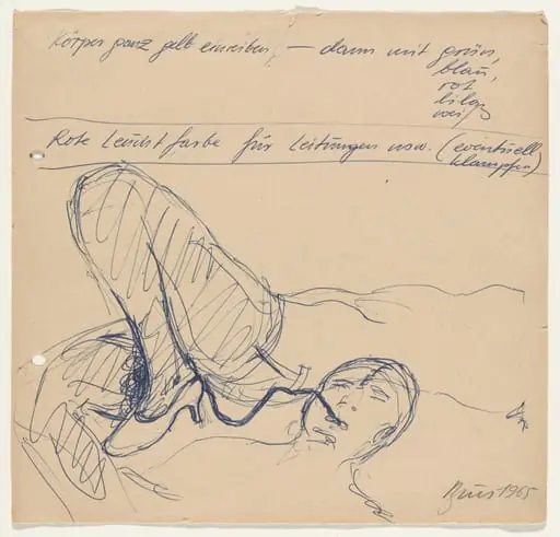 Untitled, by Günter Brus