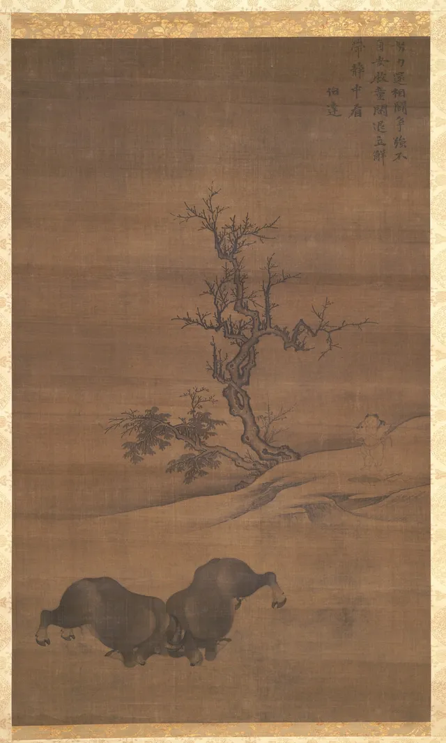 Herdboys and Buffalo in Landscapes