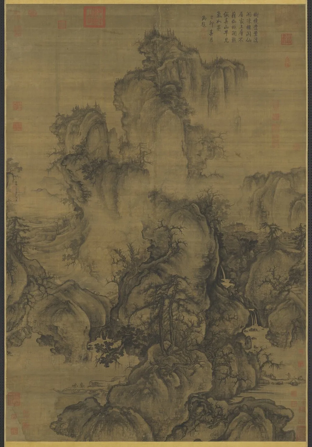 宋郭熙早春圖 軸, by Guo Xi, unspecified, 1072