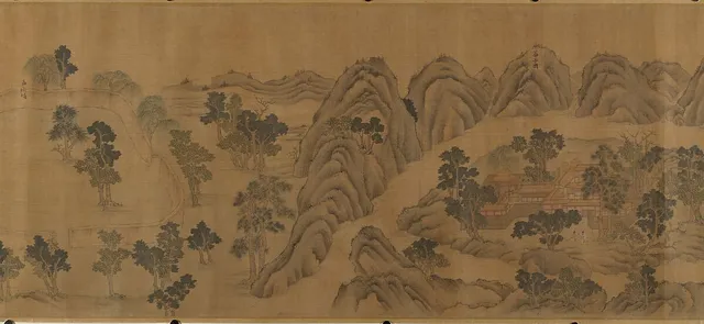明 佚名 郭忠恕 僞款 輞川圖 卷|Wangchuan Villa
