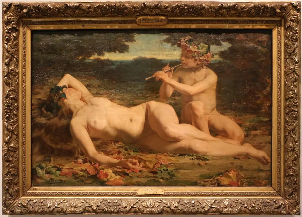 De bacchante, by Gustaaf Vanaise