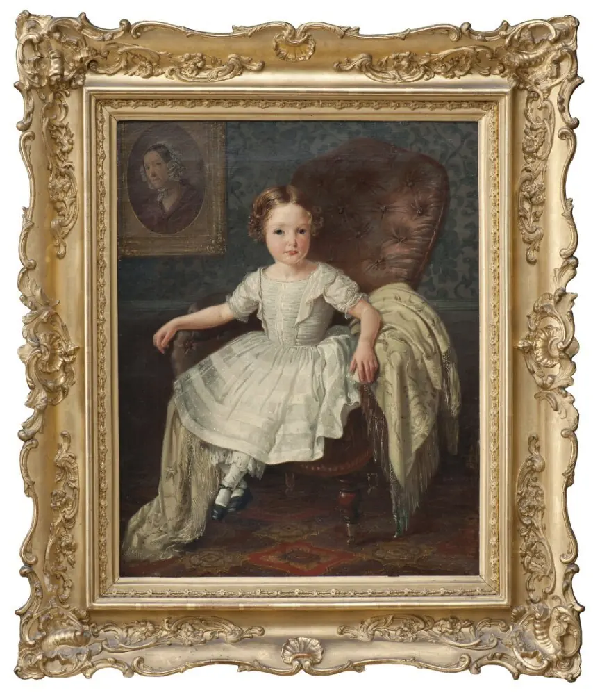 Hilda Amalia Brusewitz (f. 1853), by Gustaf Brusewitz