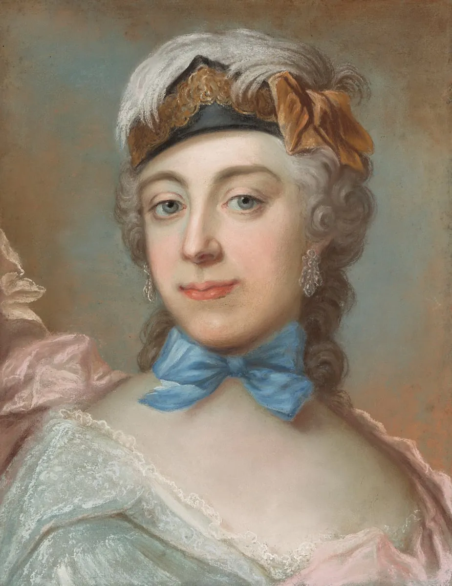Kreivitär Ulrika Charlotta Sprengtporten, by Gustaf Lundberg