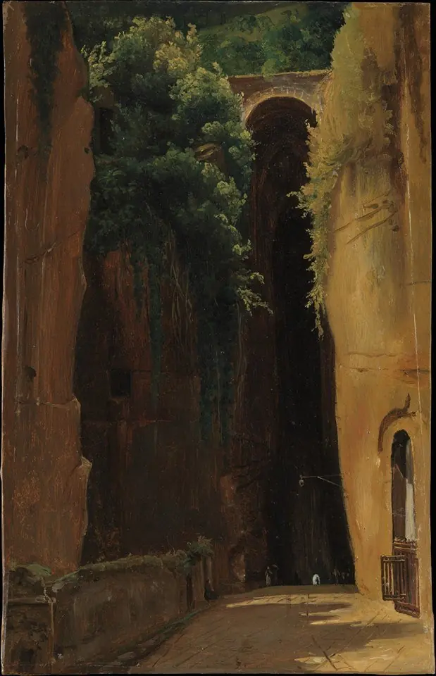 The Grotto of Posillipo, Naples, by Gustaf Söderberg