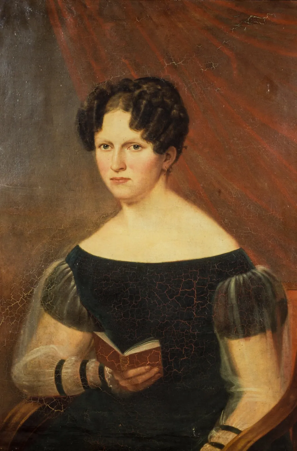 Gustava Federley, o.s. Armfelt, by Gustaf Wilhelm Finnberg, 1818