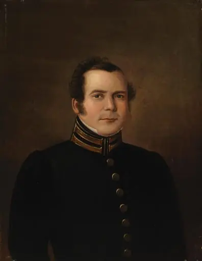 Tilanomistaja, tuomari Albert Johan Lignell, by Gustaf Wilhelm Finnberg
