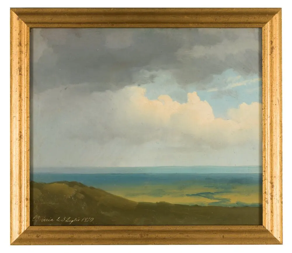 Landscape Study, by Gustaf Wilhelm Palm