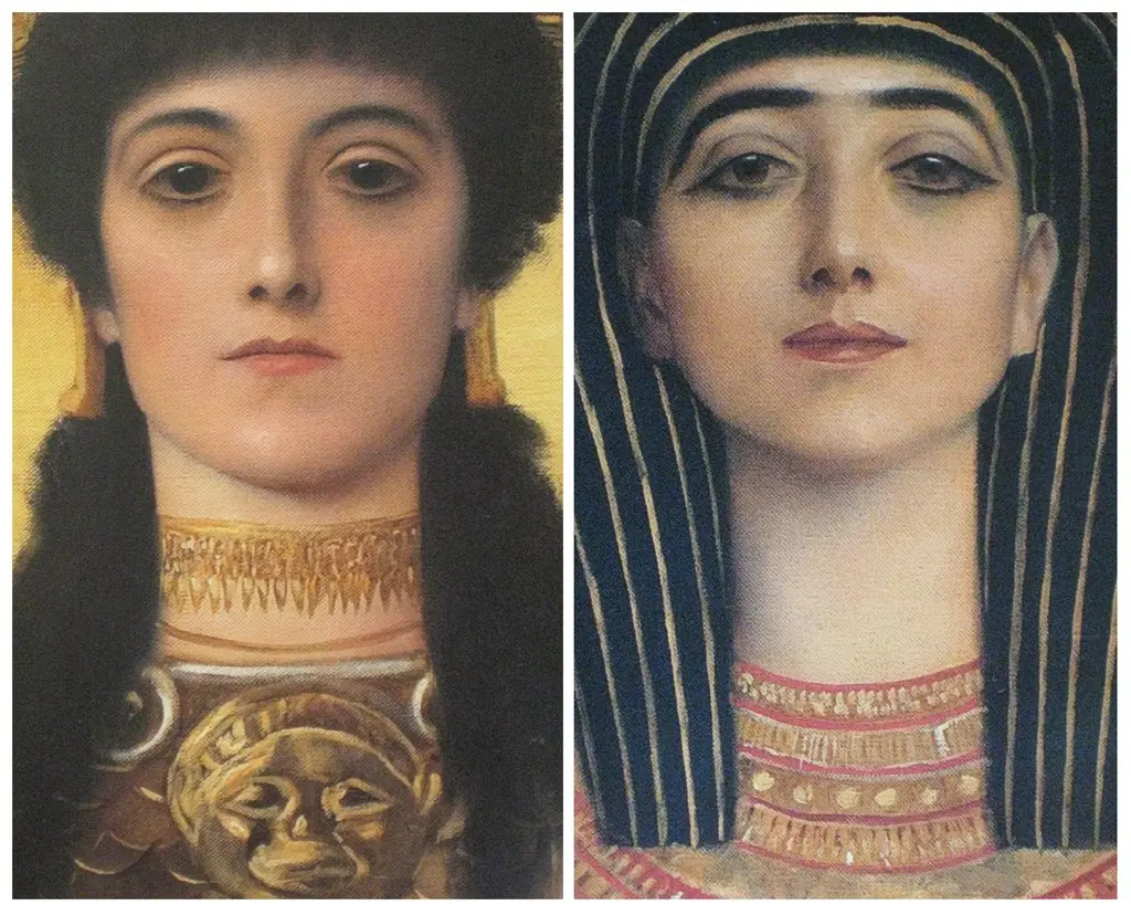 Ancient Greece and Ancient Egypt, by Gustav Klimt