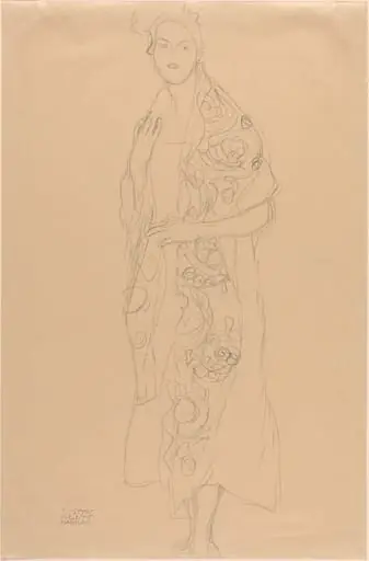 Portrait of a Woman, by Gustav Klimt