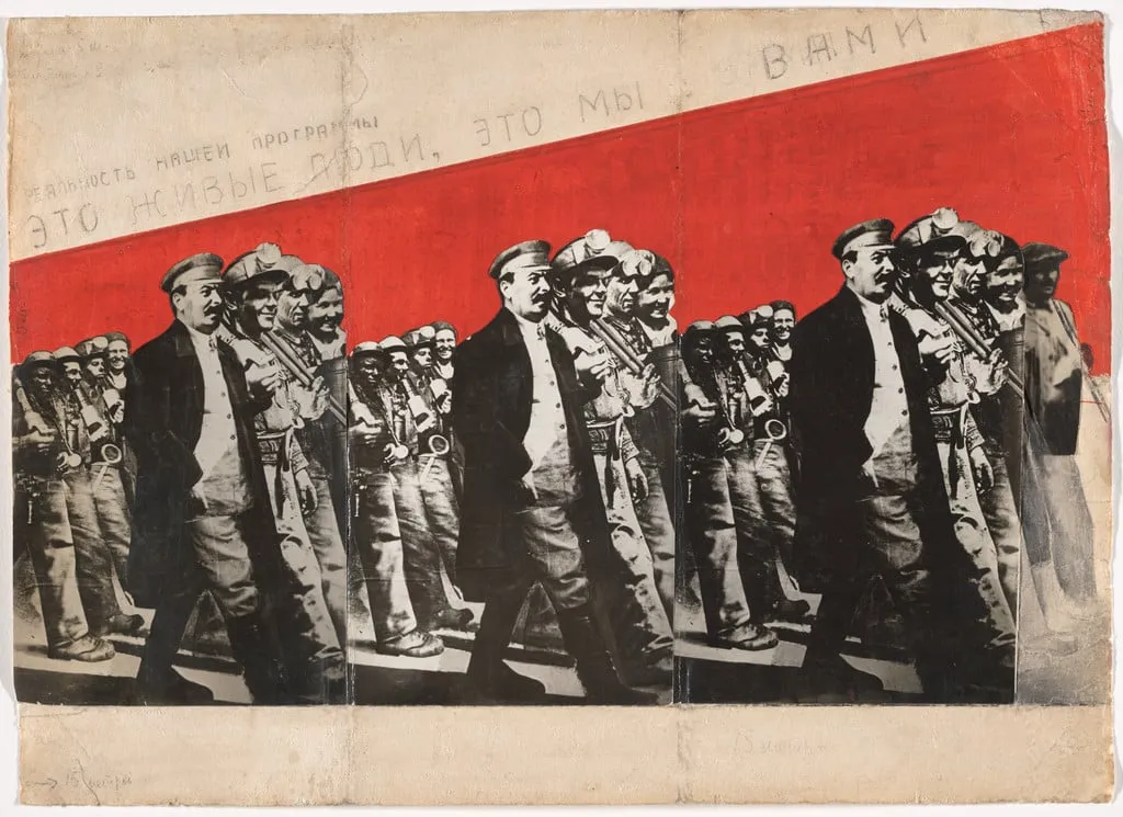 Untitled, by Gustav Klutsis, gouache, 1931